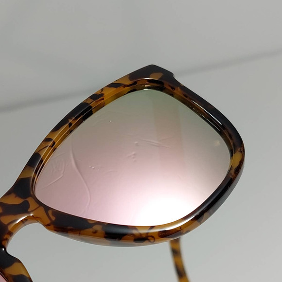 WearMe Pro 56-18-140 1014 TRTPNK Splatter Brown Reflective Lens Sunglasses - Picture 10 of 10